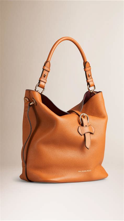 burberry medium buckle detail leather hobo bag|Burberry Hobo bags and purses for Women .